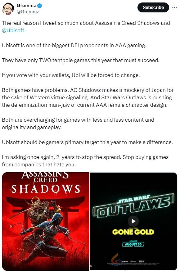 前《暗黑2》制作人炮轰育碧：别买他家游戏 过于正确(图2)