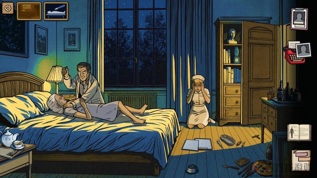 《弗莱明庄园命案》试玩发布 漫画风格古典探案(图5)